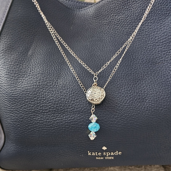 Kate Spade Suede & Leather Bag - Picture 4 of 10